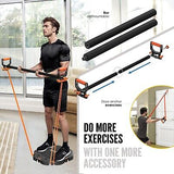 Push Up Board,Workout Equipment,Ab Roller Board with 4 Wheels,Push up Handles...