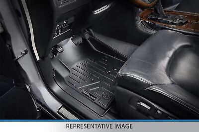 Smartliner All Weather Custom Fit Floor Mats 1st Row Liner Set Black Compatib...