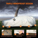 Tecoom SUV Car Cover Waterproof All Weather, Fleece Lining Car Covers for Aut...