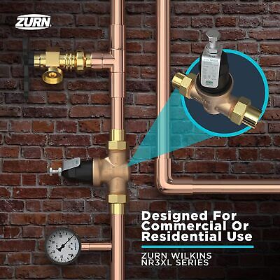 Zurn Wilkins 112-NR3XL 1-1/2" NR3XL Pressure Reducing Valve Single 1.5 Inch