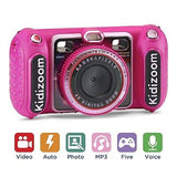 VTech KidiZoom Duo DX Digital Selfie Camera with MP3 Player, Pink