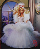 Happy Holidays Barbie Doll Special Edition 1989 w Keepsake Snowflake Ornament...