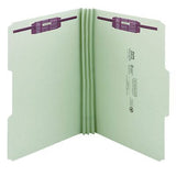 Smead Pressboard Fastener File Folder with SafeSHIELD Fasteners, 2 Fasteners,...