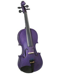 Cremona SV-75 Premier Novice Violin Outfit - Sparkling Purple - 1/2 Size