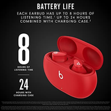 Beats Studio Buds – True Wireless Noise Cancelling Earbuds – One Size, Red