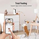 PARIS RH&#212;NE 2K Pet Camera, 360&#176;View Dog Camera Treat Dispenser, 5G WiF