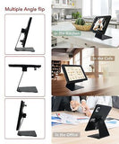 Desktop Anti-Theft Security Kiosk Stand Holder Enclosure for 2022 iPad 10.9" ...