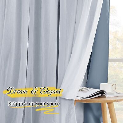 NICETOWN Bedroom Curtains for Kids, Room Darkening Thermal Insulated Sliding ...