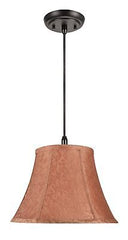 Aspen Creative Brown 70094 One-Light Pendant with Bell Shaped (Spider) Shade,...