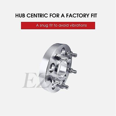 2 Hub Centric Wheel Adapters Spacers 5x130 to 5x130 Compatible with Porsche -...