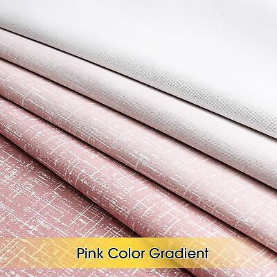 Ombre 100% Blackout Curtains 108 Inches Long 2 Panels for Nursery Bedroom Liv...