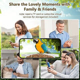 Smart Bird Feeder with Camera Solar Powered, Bird Watching Camera with AI Ide...