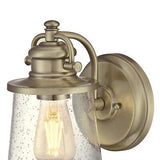 Westinghouse 6374500 Emma Jane One-Light Outdoor Wall Lantern, Antique Brass ...