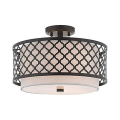 Livex Lighting 41112-92 Ceiling Mount, Bronze