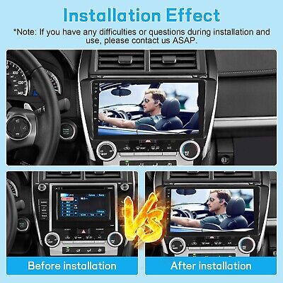 Roinvou for Toyota Camry 2012-2014 Android Car Radio Stereo 10.1 Inch Capacit...