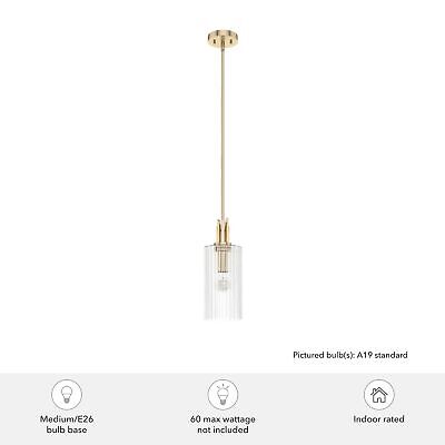 Hunter - Gatz 1-light Alturas Gold, Mini Pendant Light, Dimmable, Modern Styl...