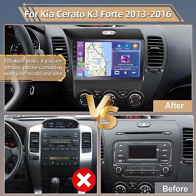 Podofo Android 13 Car Radio for Kia Cerato K3 Forte 2013 2014 2015 2016 with ...