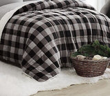 LONDON FOG Herringbone Plaid Collection, 2 Piece Comforter Set - Twin/Twin XL...