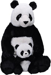 Wild Republic Jumbo Mom and Baby Panda, Stuffed Animal, 30 inches, Gift for K...