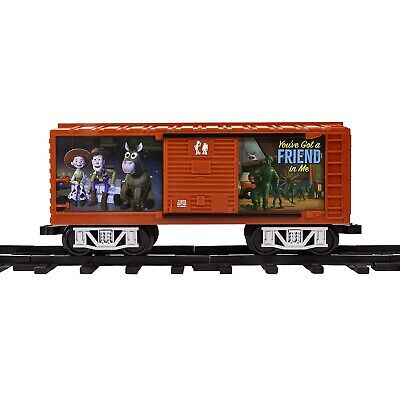 Lionel Battery-Operated Disney Toy Story Toy Train Set with Locomotive, Train...