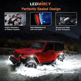 R2 White LED Rock Lights 20PCS for Trucks Off Road RZR ATV UTV SUV Super Brig...