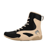 Venum Contender Boxing Shoes Black/Sand 7 Men/ 8.5 Women