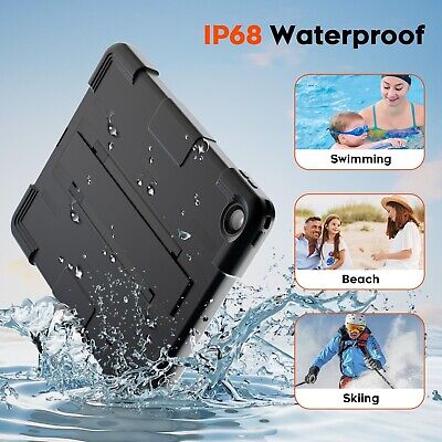 SUPFINE for Waterproof iPad 10th Generation Case, [Built-in Screen Protector]...