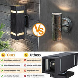 Dusk to Dawn Sensor Outdoor Wall Lights, Aluminum Modern Outdoor Wall Sconce,...