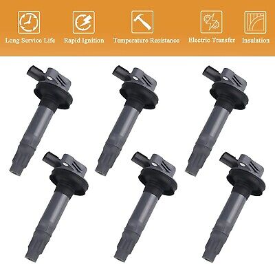 JDMON compatible with Ignition Coils Ford Lincoln Edge, Flex, F150, Explorer,...