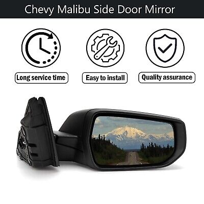 3-Pin Right Passenger Side Door Mirror Fit For 2016-2022 Chevy Malibu L & LS ...