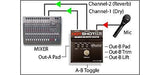 Radial HotShot ABo 1x2 Mic Selector