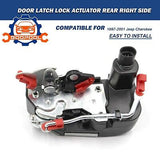 Door Latch Lock Actuator Rear Right Side Compatible with 1997-2001 Jeep Chero...