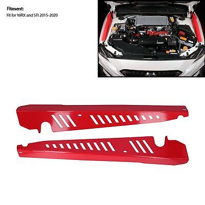 Engine Radiator Cover, Aluminum Alloy Shrouds with Hardwares Accessory Fit fo...