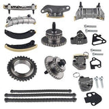 WATERWICH Timing Chain Kit Compatible with 9-0753S 3.6L 3.0L Chevy Equinox Ma...