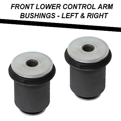 Complete Front Upper & Lower Control Arm Bushing Kit 8 pcs Left & Right Side ...