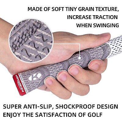 Multi Compound Golf Grips,Golf Club Grips midsize Standard Size,13 Grips Set,...