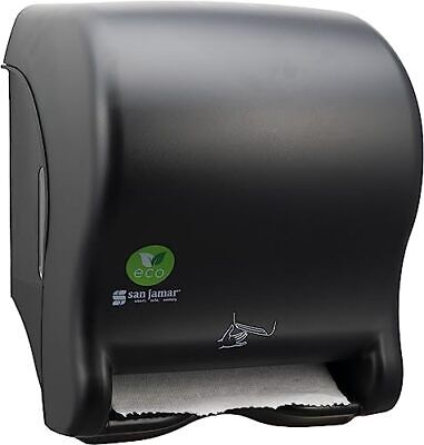 San Jamar Ecologic Smart Essence Recycled Plastic Electronic ecoLogic, Black