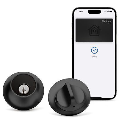 Level Lock+ Smart Lock Plus Apple Home Keys - Smart Deadbolt for Keyless Entr...