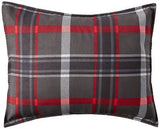 Eddie Bauer - Queen Comforter Set, Reversible Plaid Bedding with Matching Sha...