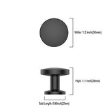 Asidrama 20 Pack Matte Black Kitchen Cabinet Knobs Dresser Knobs Drawer Knobs...