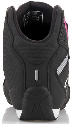 Alpinestars Women's Stella Sektor Shoes, Black/Fuchsia, 7.5