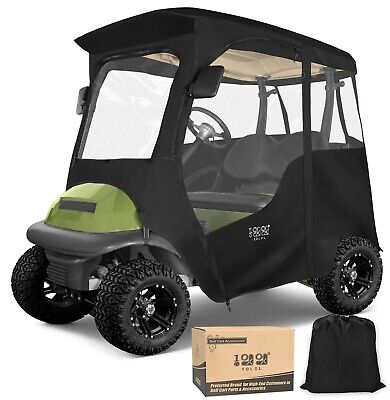 10L0L Deluxe Golf Cart Enclosure 2 Passenger for Club Car Precedent, Onward &...