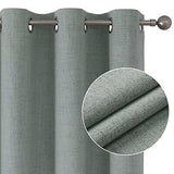 Joydeco Sage Green Blackout Curtains 120 Inches Long, Extra Long Blackout Cur...