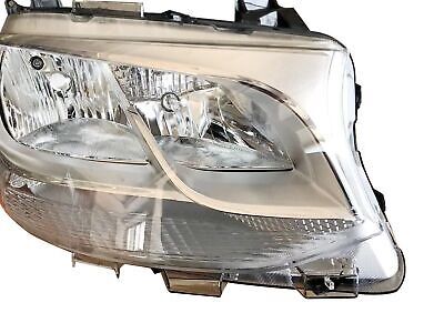 Replacement Headlight Chrome Trim Passenger Right Side Headlamp Complete Asse...