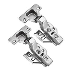 40pcs Frameless Cabinet Door Concealed Hinges,Soft-Close,European Inset,35mm ...