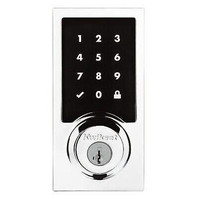 Kwikset 916 Contemporary Touchscreen SmartCode Electronic Deadbolt Smart Lock...