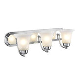 Aspen Creative 62270, Bathroom Vanity 3 Lights Fixture, 24" W x 6-3/4" H x 8-...