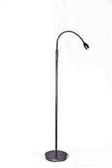 PATENTED Focus Adjustable LED Beam Floor Lamp with Gooseneck for Reading, Cra...