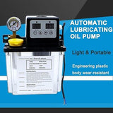 Automatic Lubricating Oil Pump,2L Reservoir Capacity,Alloy Gear Pump CNC Lubr...