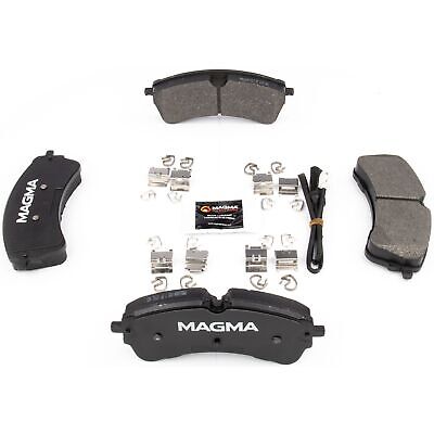 MAGMA Premium PMD2280M Semi-Metallic Brake Pads, Rear